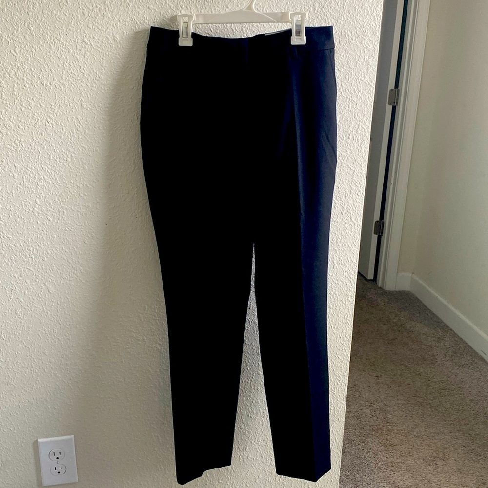 Comfort Stretch Women’s Black Dress Pants- Classic Slim Ankle
